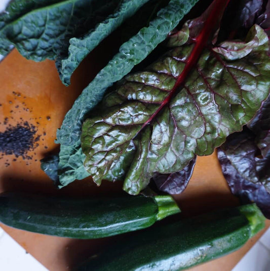 Green Soup with Kale, Chard and Zucchini